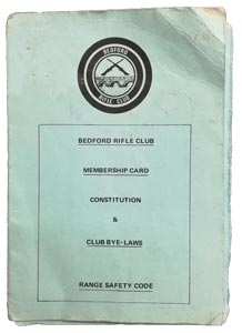 Old Membership Card